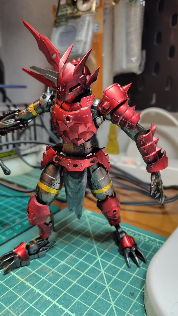 ドラゴニアナイトメタリック仕上げ